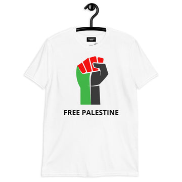 Free Palestine t-shirt white color